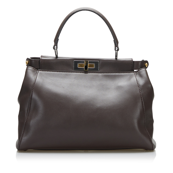 Fendi Bags Fendi Peekaboo Satchel Poshmark